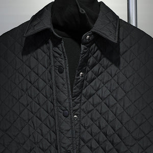 Quilted Thickened Rhombus Cotton Coat