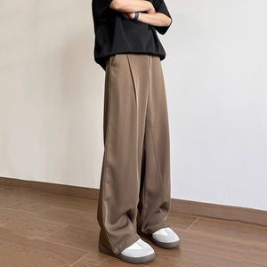 Straight Casual Suit Pants