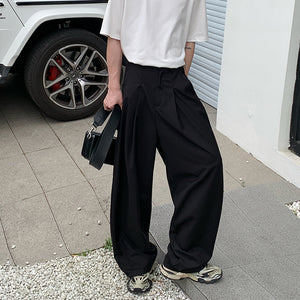 Loose Straight Casual Wide-leg Pants