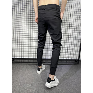 Slim Fit Casual Cuff Pants