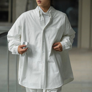 Japanese Cotton Loose Long-sleeved Shirt