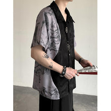 Load image into Gallery viewer, Jacquard Patchwork Design Shirt
