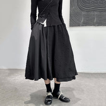 Load image into Gallery viewer, Three-dimensional Jacquard Skirt A-line
