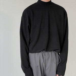 Half Turtleneck Bottoming Long Sleeve T-shirt