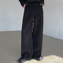 Load image into Gallery viewer, High Waist Wide-leg Corduroy Loose Straight-leg Trousers
