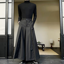 Load image into Gallery viewer, Retro Wide Leg Trousers Pleated A-line Culottes
