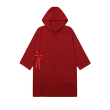 Load image into Gallery viewer, Retro Red Hooded Cloak
