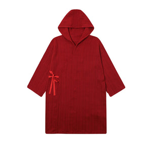 Retro Red Hooded Cloak