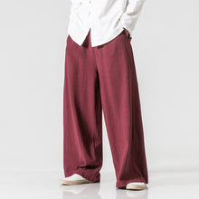 Load image into Gallery viewer, Linen Casual Loose Sports Wide-leg Pants
