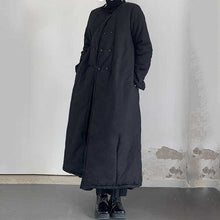 Load image into Gallery viewer, Loose Long Sleeve Black Coat
