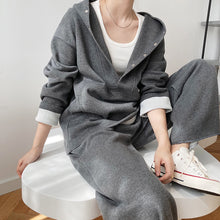 Load image into Gallery viewer, Autumn Hooded Sweatshirt and Sweatpants Casual Sports Suit
