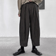 Load image into Gallery viewer, Plaid Casual Loose Wide Leg Harem Pants
