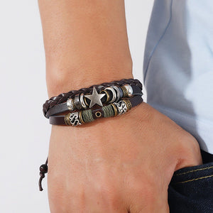 Braided Leather Bracelet