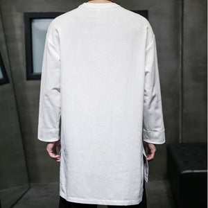 Retro Loose Long-sleeved T-shirt