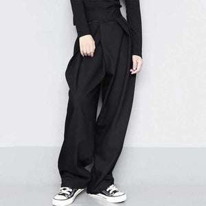 Loose Slim Casual Velcro Mopping Pants