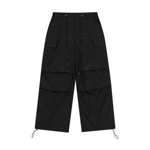 Dark Vintage Drawstring Cargo Pants