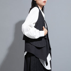 Multi-layered Irregular Vest