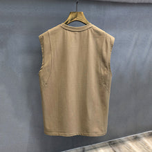 Load image into Gallery viewer, Cotton Sleeveless Loose Sports Vest
