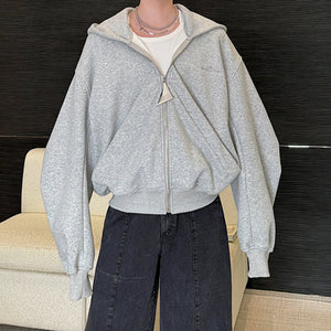 Casual Hooded Loose Sweatshirt