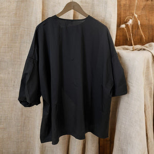 Asymmetric Three Quarter Sleeve Shirt