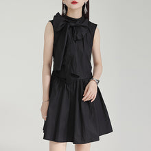 Load image into Gallery viewer, Bow Tie Sleeveless Dress
