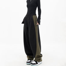 Load image into Gallery viewer, Patchwork Sports Wide Leg Pants
