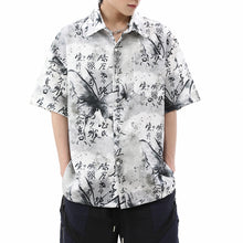 Load image into Gallery viewer, Printed Loose Casual Thin Short-sleeved Shirt
