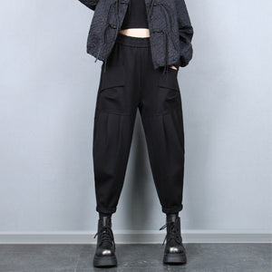 Large Pocket Casual Loose Harem Pants