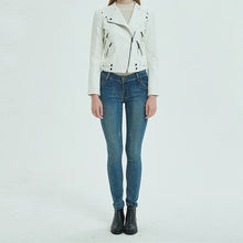 Load image into Gallery viewer, PU Leather Short Slim Jacket
