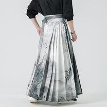 Load image into Gallery viewer, Ink Printed Hanfu Horse Face Skirt
