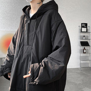 Hooded Padded Cotton Jacket