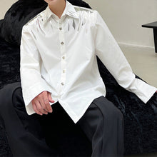 Load image into Gallery viewer, Long Sleeve Padded Relaxed Shirt
