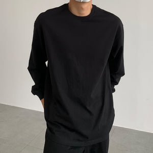 Round Neck Long Sleeve T-shirt