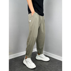 Summer Nine-point Breathable Loose Harem Pants