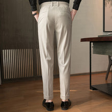 Load image into Gallery viewer, Corduroy Slim Casual Trousers
