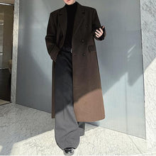 Load image into Gallery viewer, Vintage Faux Fur Belted Long Coat
