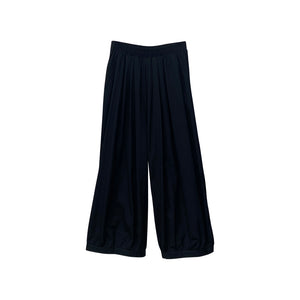 Elastic Waist Wide Leg Trousers