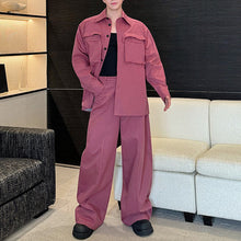 Load image into Gallery viewer, Three-dimensional Pocket Shirt and Machete Pants Two-piece Suit
