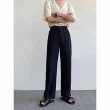 Load image into Gallery viewer, Thin Drape Straight Casual Pants
