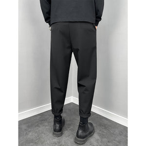 Black Casual  Pencil Pants