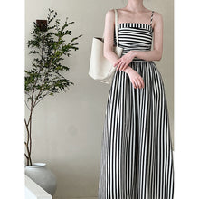 Load image into Gallery viewer, Striped Tube Top Suspender Dress
