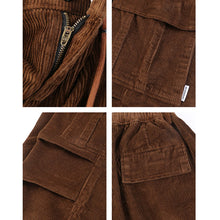 Load image into Gallery viewer, American Retro Loose Cotton Corduroy Trousers
