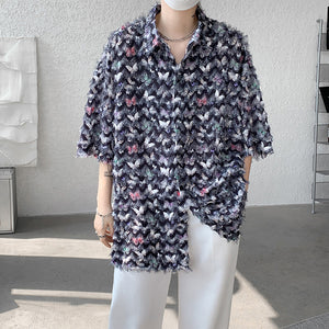 Tassel Butterfly Casual Shirt