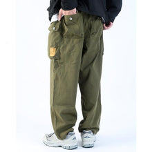 Load image into Gallery viewer, Japanese Straight Loose Cargo Pants
