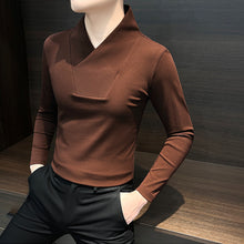 Load image into Gallery viewer, V-neck Slim Fit Bottoming Shirt
