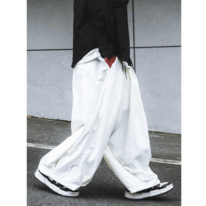 Japanese Retro Loose Straight-Leg Pants