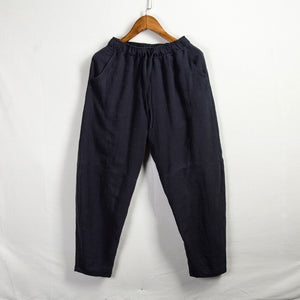 Vintage Loose Linen Wide Leg Casual Pants