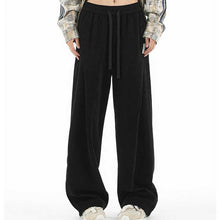 Load image into Gallery viewer, Loose Casual High-density Twill High-waist Drape Wide-leg Pants
