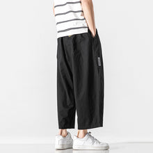 Load image into Gallery viewer, Retro Straight Loose Cropped Trousers
