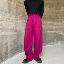 Load image into Gallery viewer, Solid Color Wide-leg Waist Flared Pants
